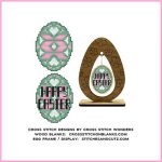 (image for) Easter Egg Quilt Block 4
